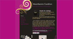 Desktop Screenshot of moonfaeriescauldron.com